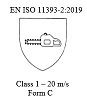 EN 11393-2 Typ C Klasse 1 20m/s